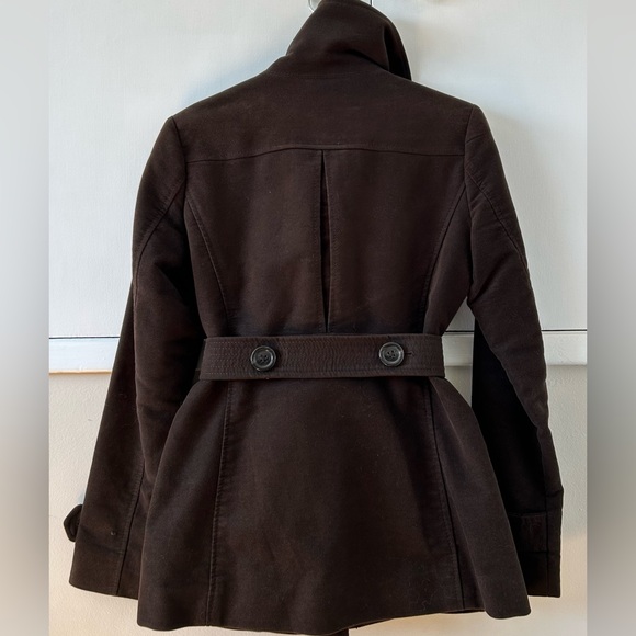 Gap brown suede like vintage car coat - Picture 2 of 5
